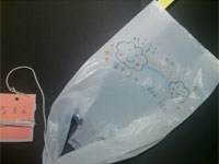 エコクラフト教室「レジ袋で凧を作ってあげてみよう！」