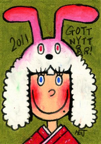 HEJSAN個展 "HOPP! 2011" at WIRED CAFE アトレ上野店