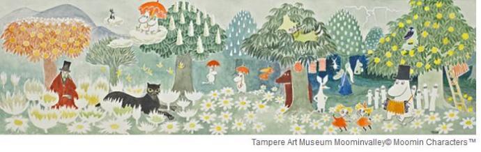 画家トーベ・ヤンソンの生涯とムーミンの世界展