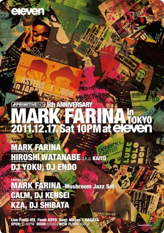 Primitive Inc. 5th Anniversary MARK FARINA in TOKYO 