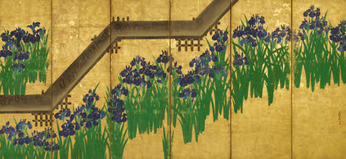 KORIN展 ― 国宝「燕子花図」とメトロポリタン美術館所蔵「八橋図」 ― KORIN展 ― 国宝「燕子花図」とメトロポリタン美術館所蔵「八橋図」 ―