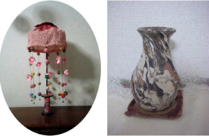 親子二人展 陶器とちりめん展 親子二人展 陶器とちりめん展