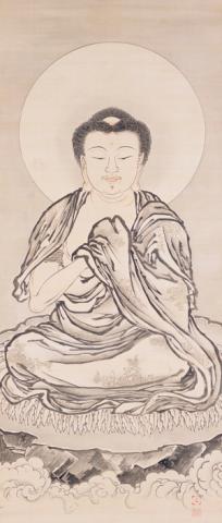 和田呉山と仏の絵画 和田呉山と仏の絵画