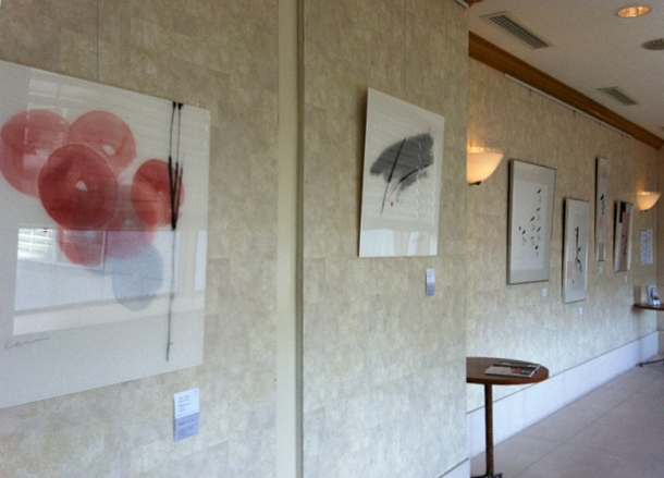 ホテル日航東京ギャラリーでの展示 ホテル日航東京ギャラリーでの展示