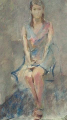 お茶の水カフェダイニング クロノで小品展