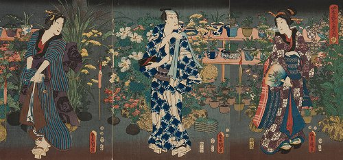花開く 江戸の園芸
