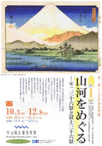 山河をめぐる－不二三十六景と冨士三十六景