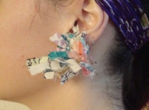 濱田菜々ワークショップ 裂き織のアクセサリーを作る 濱田菜々ワークショップ 裂き織のアクセサリーを作る