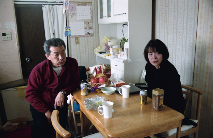 角田奈々写真展「家族の時」「母 57歳」