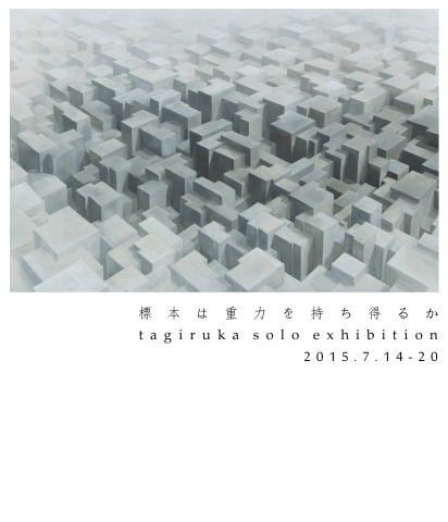 標本は重力を持ち得るか tagiruka solo exhibition 標本は重力を持ち得るか tagiruka solo exhibition