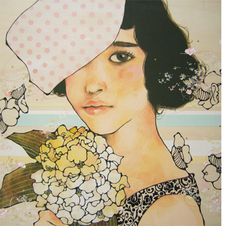 まくあい、私をなぞる輪郭線。 秦絵里子個展 