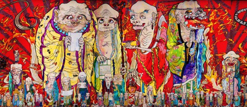村上隆の五百羅漢図展 村上隆の五百羅漢図展