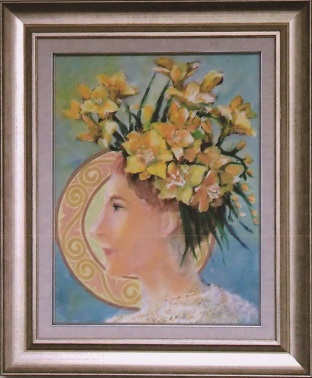 小山則恵個展 アクリル画&きもの地の服 小山則恵個展 アクリル画&きもの地の服