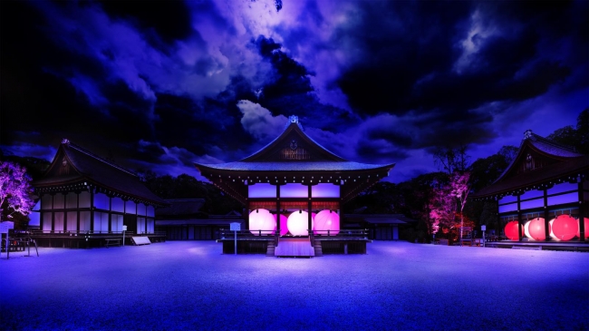 下鴨神社 糺の森の光の祭 下鴨神社 糺の森の光の祭