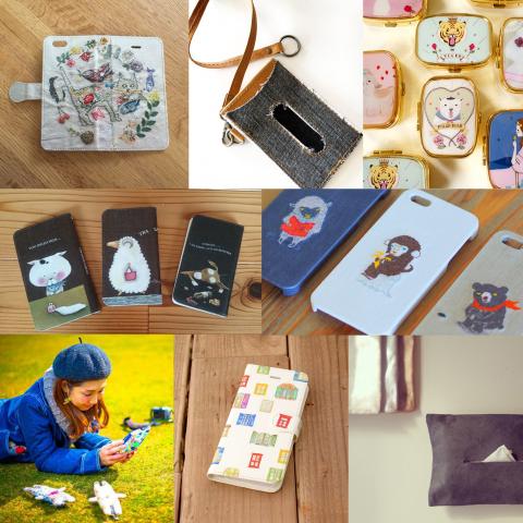 「スマホ&日常小物のケース展」 「スマホ&日常小物のケース展」