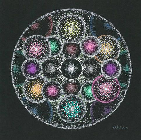 しだあきこ「曼荼羅原画展 present 」 しだあきこ「曼荼羅原画展 present 」