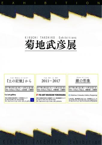 菊地武彦展 「線の形象」 菊地武彦展 「線の形象」