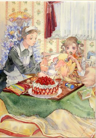 【展覧会】「羽住都原画展 ~ 纏う 透き色の世界 ~」 【展覧会】「羽住都原画展 ~ 纏う 透き色の世界 ~」