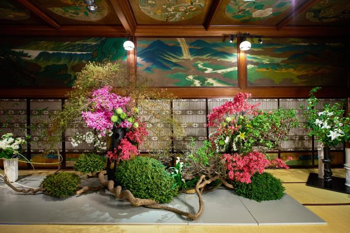 【展覧会】いけばな×百段階段2017 【展覧会】いけばな×百段階段2017