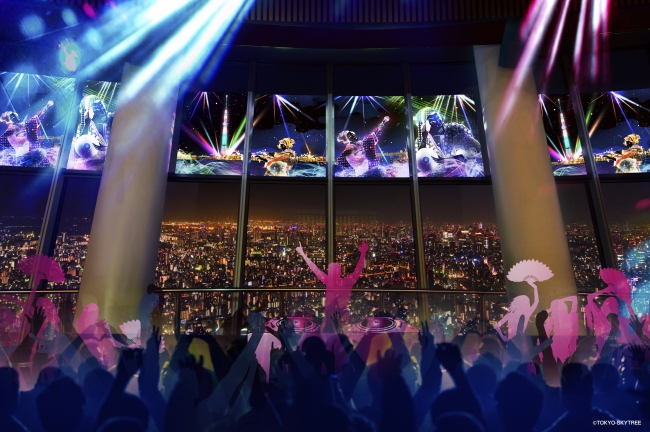 【デジタルアート】『SUPER SKYTREE(R) DISCO』 【デジタルアート】『SUPER SKYTREE(R) DISCO』