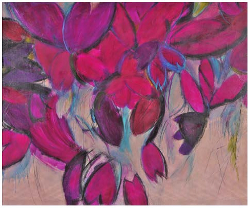【展覧会】山川美代 作品展<燃える花> 【展覧会】山川美代 作品展<燃える花>