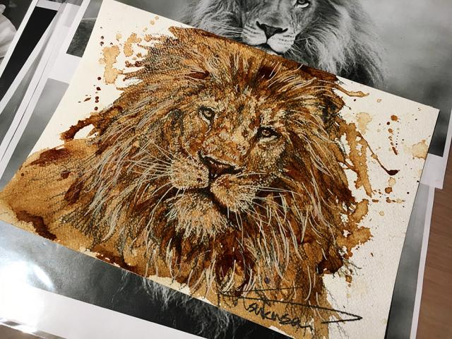 珈琲画ワークショップ 珈琲画ワークショップ