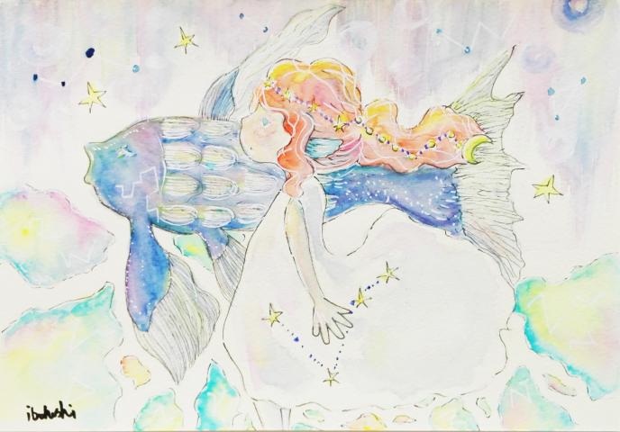 海と星　—ibohashi絵画展—