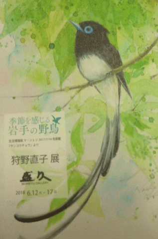 季節を感じる 岩手の野鳥 狩野直子展 季節を感じる 岩手の野鳥 狩野直子展