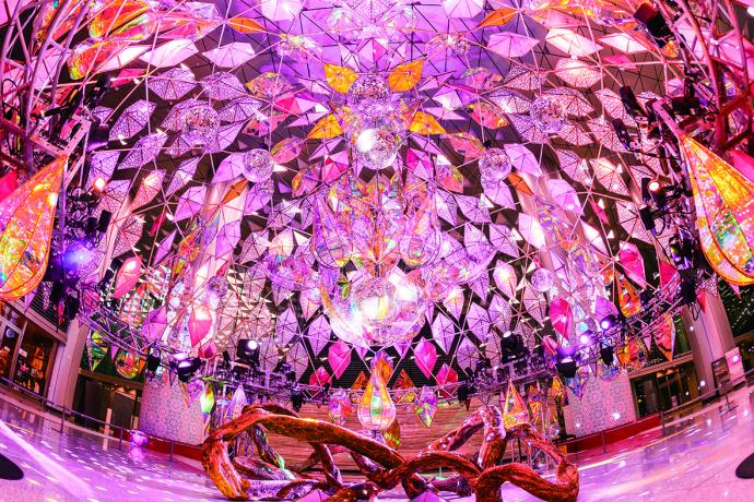 「和のあかり×百段階段2018 ~日本の色彩、日本のかたち~」 「和のあかり×百段階段2018 ~日本の色彩、日本のかたち~」