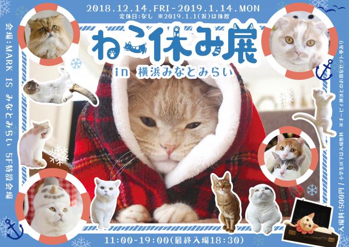 ねこ休み展 in 横浜みなとみらい ねこ休み展 in 横浜みなとみらい