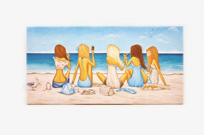 モニーク・キャノン作家来日、来場展