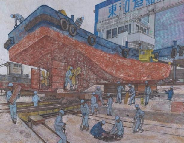 新潟開港150周年を記念した作品展 新潟開港150周年を記念した作品展
