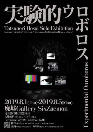 Tatsunori Hosoi 個展『実験的ウロボロス』