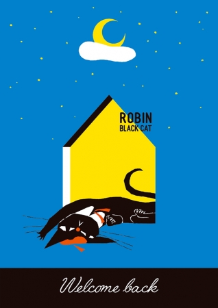 FM802×黒ねこ意匠コラボレーション展『BLACK CAT ROBIN』 FM802×黒ねこ意匠コラボレーション展『BLACK CAT ROBIN』