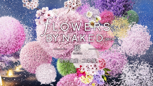 FLOWERS BY NAKED 2020 －桜－ 世界遺産・二条城