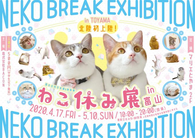 猫の合同写真展＆物販展「ねこ休み展 in 富山」