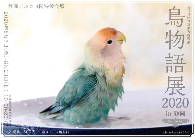 鳥の合同写真展&物販展「鳥物語トリストーリー展 2020 in 静岡」 鳥の合同写真展&物販展「鳥物語トリストーリー展 2020 in 静岡」
