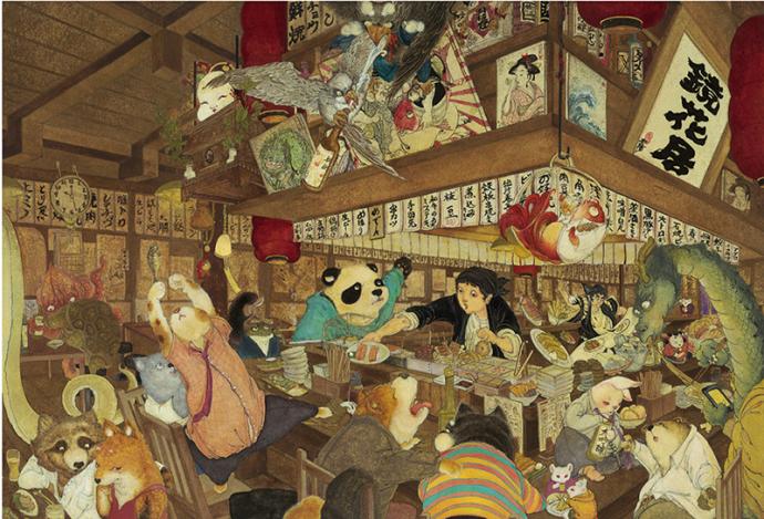 【百鬼夜行】纐纈雪陽 solo exhibition 【百鬼夜行】纐纈雪陽 solo exhibition