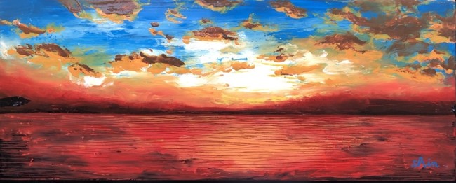 濵田 慎一郎 漆画展 濵田 慎一郎 漆画展