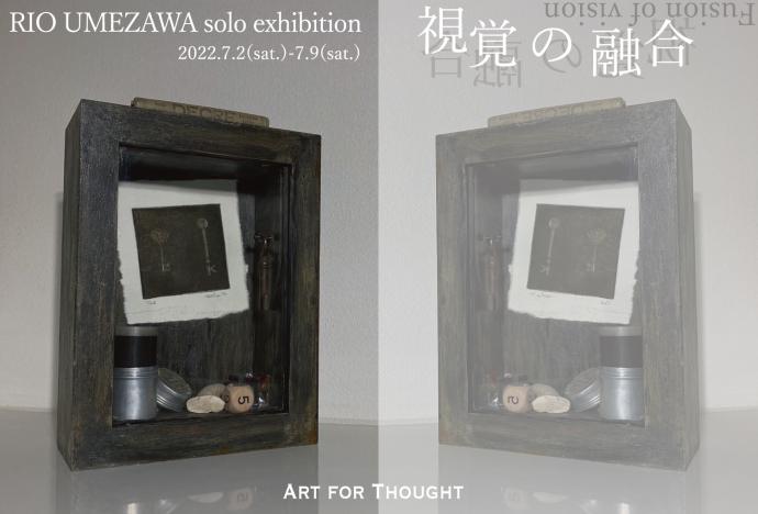 RIO UMEZAWA　solo exhibition「視覚の融合 -Fusion of vision-」