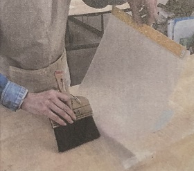 「裏打」体験ワークショップ 「裏打」体験ワークショップ