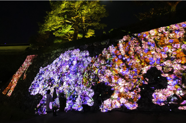 福山城400年博-FUKUYAMA CASTLE EXPO 2022-RCC開局70年 「チームラボ 福山城 光の祭」 福山城400年博-FUKUYAMA CASTLE EXPO 2022-RCC開局70年 「チームラボ 福山城 光の祭」