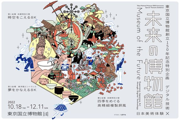 東京国立博物館創立150年記念 特別企画「未来の博物館」 東京国立博物館創立150年記念 特別企画「未来の博物館」