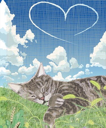 〜愛らしい猫の絵に言葉を添えて〜 勝間としをの幸せ猫展 〜愛らしい猫の絵に言葉を添えて〜 勝間としをの幸せ猫展