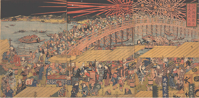 隅田川-江戸時代の都市風景 隅田川-江戸時代の都市風景