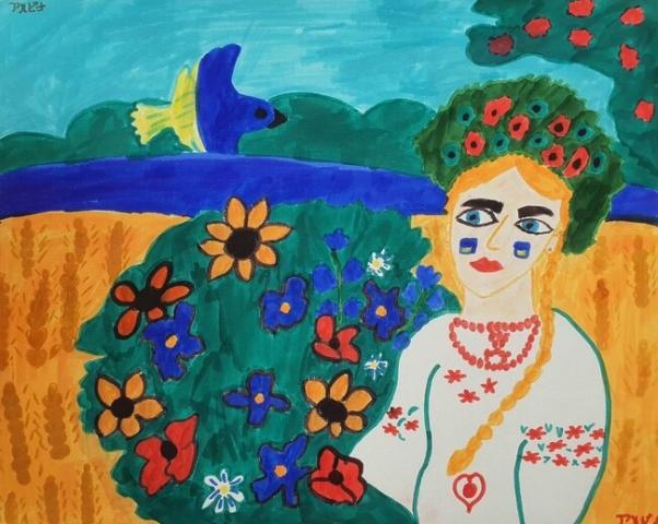 ウクライナの子どもたちの絵画巡回展 ウクライナの子どもたちの絵画巡回展