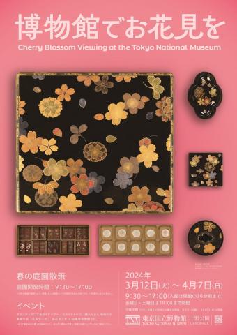 博物館でお花見を 博物館でお花見を