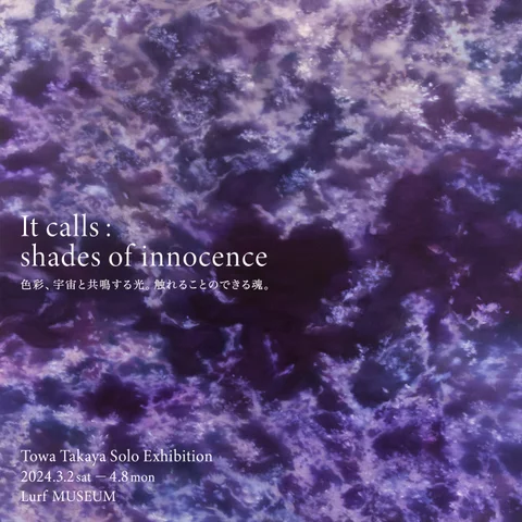 高屋永遠 個展「It calls : shades of innocence」