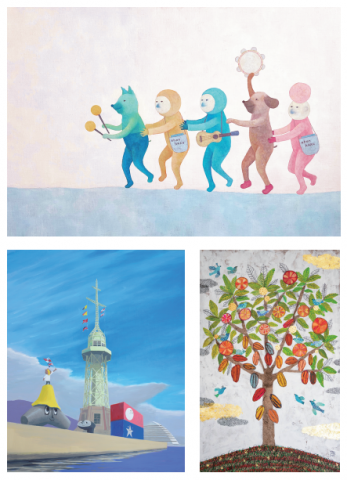 Group Show -artworkと絵本- Group Show -artworkと絵本-