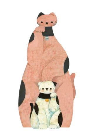 TOSHIYUKI FUKUDA DJURSERIEN/manekineko TOSHIYUKI FUKUDA DJURSERIEN/manekineko